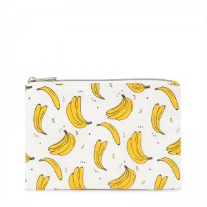 naturlig bananfiber fasion kosmetisk taske